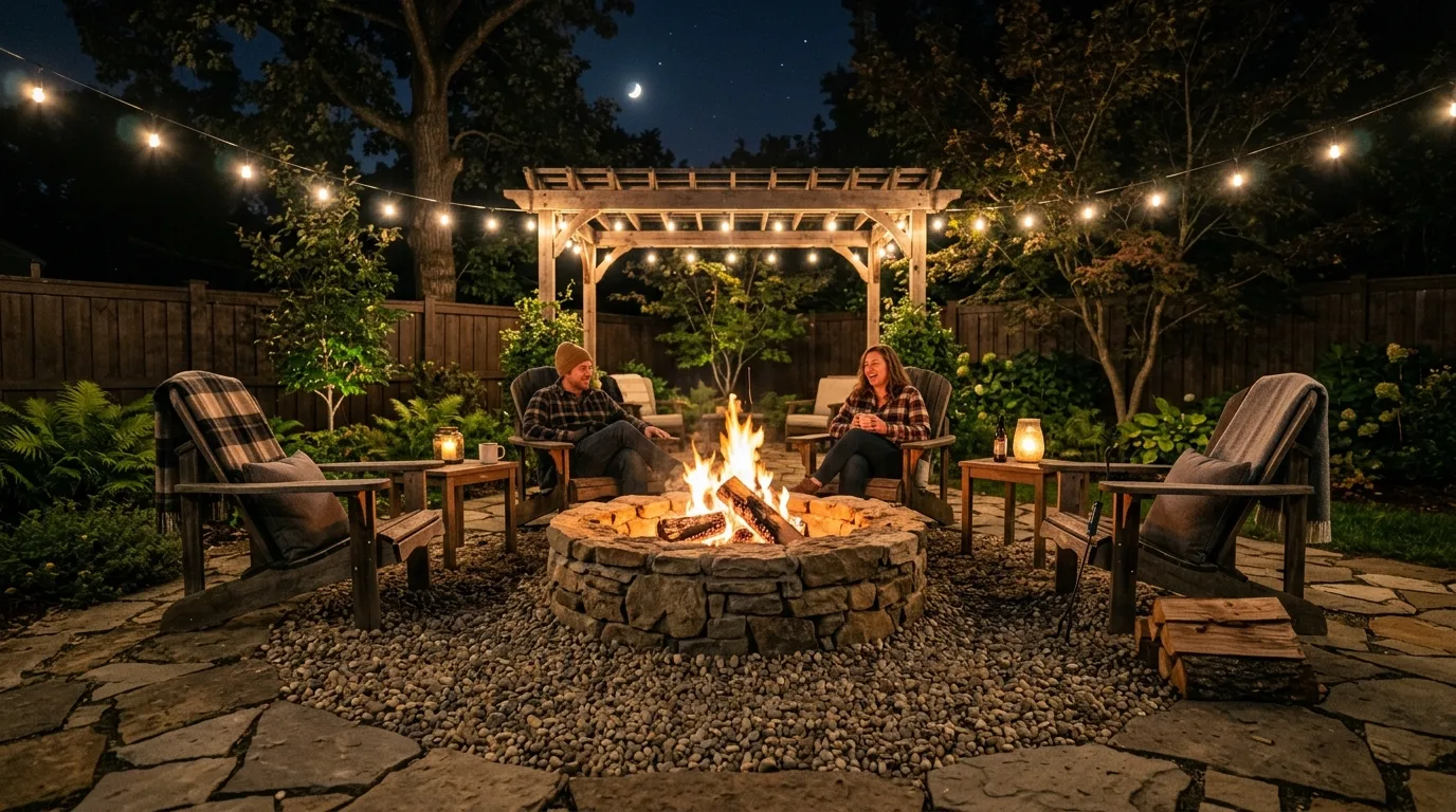 12 Outdoor Fire Pit Ideas for Cozy Nights